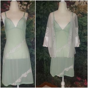 Vintage Donna Loren gold label nightgown Slip